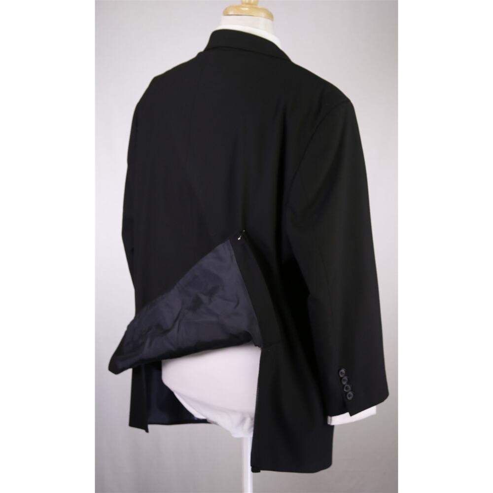 Joseph Abboud Current Solid Black Performance Fab… - image 7